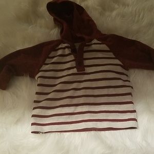 Stripped toddler hoodie